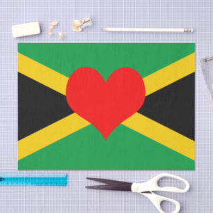 Seda Jamaica, Papel de lençol jamaicano/moda Coração