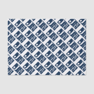 Seda JSU Tigers 10lb - Papel de tecido, branco