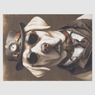 Seda Labrador no papel de tecidos do Stream Punk