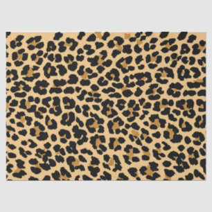 Seda Lenço de papel à moda do impressão do leopardo