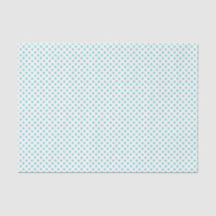 Seda Lenço de papel azul das bolinhas do ovo dos robin