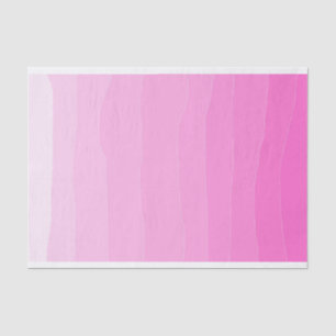 Seda Lenço de papel cor-de-rosa de Ombre