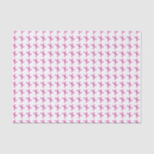 Seda Lenço de papel cor-de-rosa minúsculo da borbolet