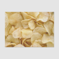 Lenço de papel da microplaqueta de batata