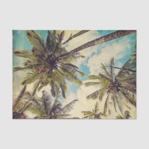 Seda Lenço de papel da palmeira dos Cocos de Kauai