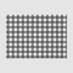 Seda Lenço de papel da verificação da xadrez do búf