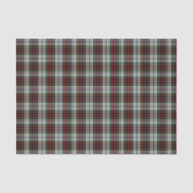 Seda Lenço de papel da xadrez de Tartan do vestido de (Frente )