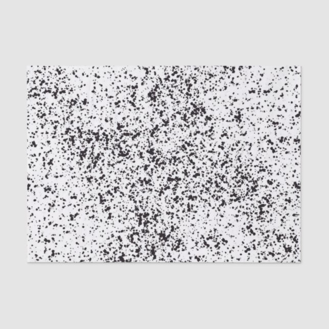 Seda Lenço de papel Dalmatian (Frente )