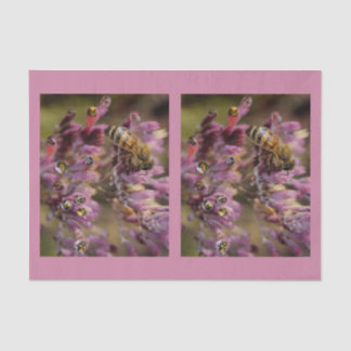 Seda Lenço de papel das abelhas da bolha