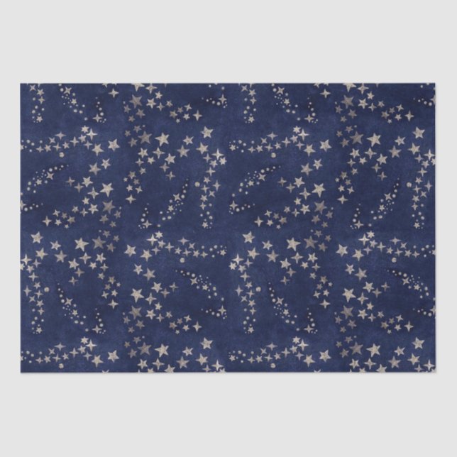 Seda Lenço de papel das estrelas (Frente )