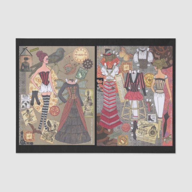 Seda Lenço de papel de arte de papel irrisório da (Frente )