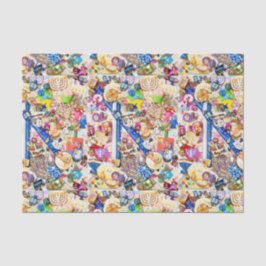 Seda Lenço de papel de Chanukah