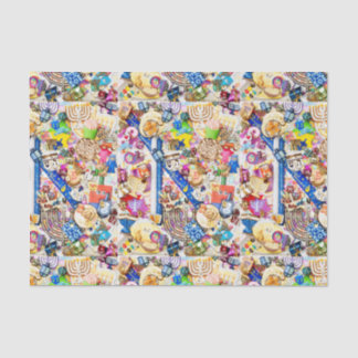 Seda Lenço de papel de Chanukah