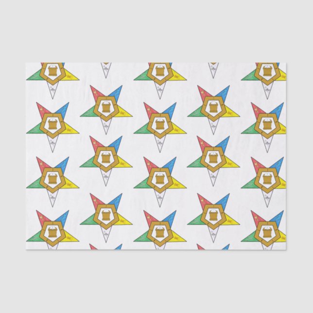 Seda Lenço de papel de OES (Frente )