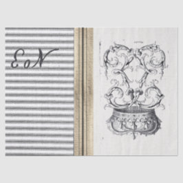 Seda Lenço de papel de tiquetaque de serapilheira