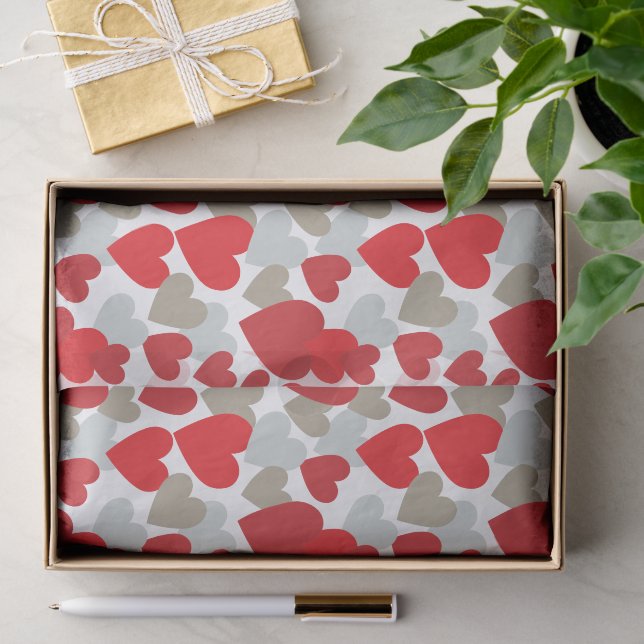 Seda Lenço de papel do amor (Presente)