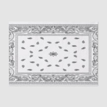 Lenço de papel do Bandana