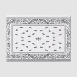 Seda Lenço de papel do Bandana