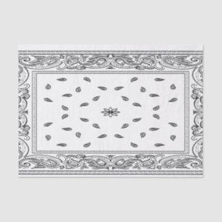 Seda Lenço de papel do Bandana