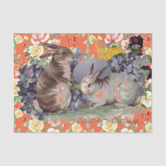 Seda Lenço de papel do COELHINHO DA PÁSCOA