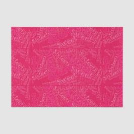 Seda Lenço de papel do doce dezesseis - papel de