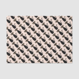 Seda Lenço de papel do gato da modificação