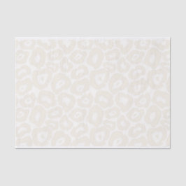 Seda Lenço de papel do impressão do leopardo da luz