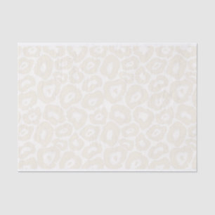 Seda Lenço de papel do impressão do leopardo da luz