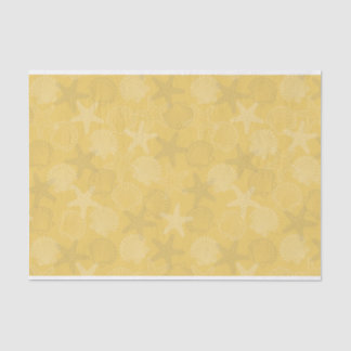 Seda Lenço de papel do ouro dos escudos