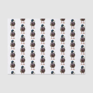 Seda Lenço de papel do pato do pato selvagem