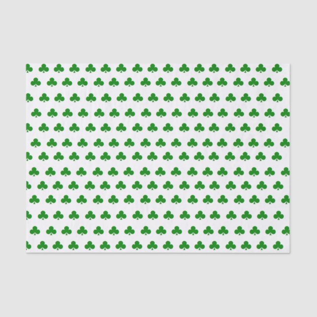 Seda Lenço de papel do "trevo" (Frente )