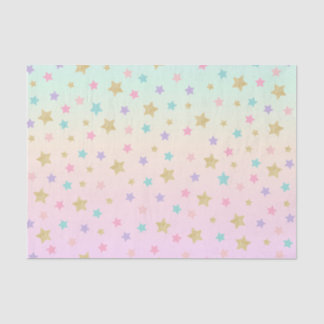 Seda Lenço de papel do unicórnio