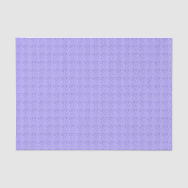 Seda Lenço de papel do Weave do Waffle da lavanda (Frente )