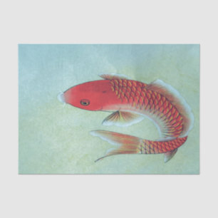 Seda Lenço de papel dos PEIXES