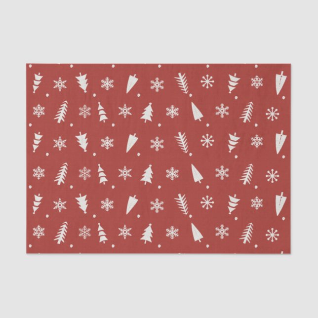 Seda Lenço de papel feito sob encomenda do teste padrão (Frente )