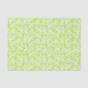 Seda Lenço de papel floral da respiração do bebê de