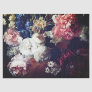 Seda Lenço de papel floral de Decoupage das belas arte