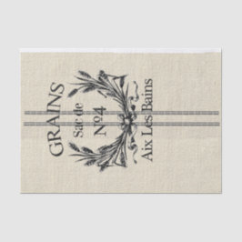 Seda Lenço de papel francês do saco da grão