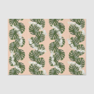 Seda Lenço de papel HALPIN da palma de Monstera