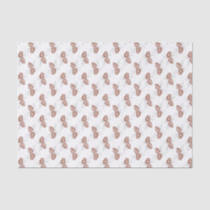 Seda Lenço de papel marrom do branco cinzento de