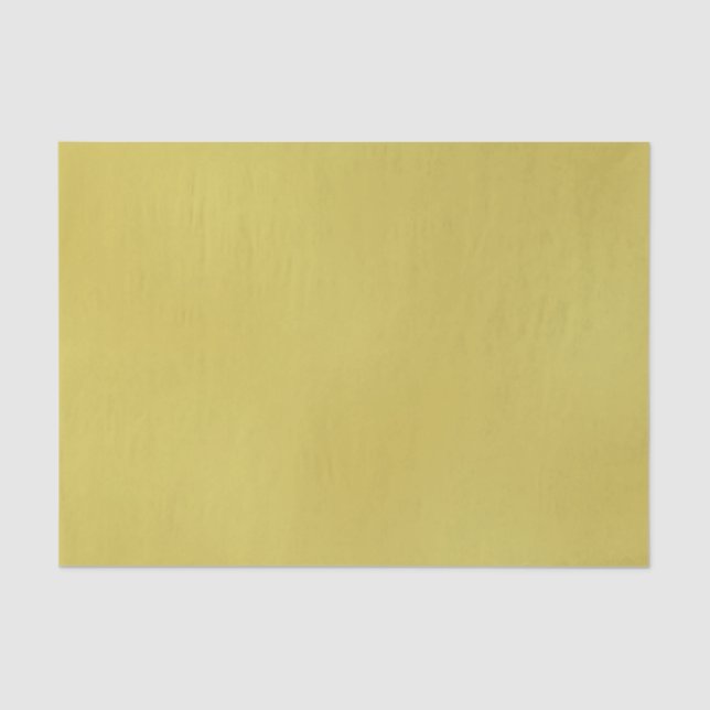 Seda Lenço de papel Metal-Colorido ouro (Frente )