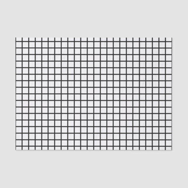 Seda Lenço de papel preto & branco unisex corajoso do (Frente )