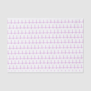 Seda Lenço de papel - ritmo normal da cavidade (EKG)