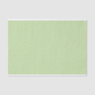 Seda Lenço de papel suíço verde do ponto da hortelã