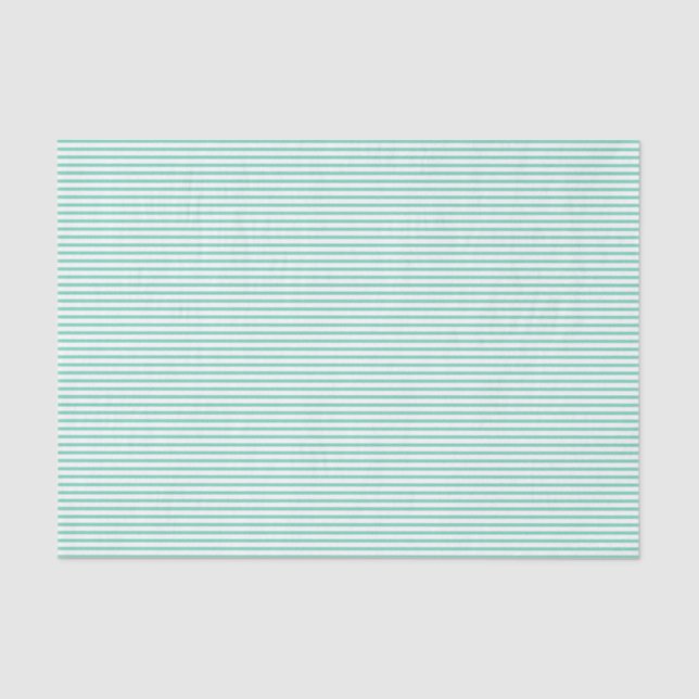 Seda Lenço de papel verde das riscas da hortelã (Frente )