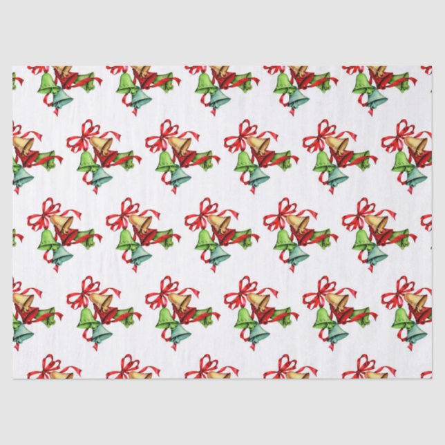 Seda lenços de natal lenço de papel (Frente )
