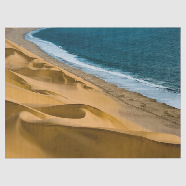 Seda lenços de papel para oceano e praia (Frente )