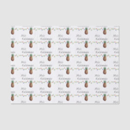 Seda Mele Kalikimaka - lenço de papel do Natal