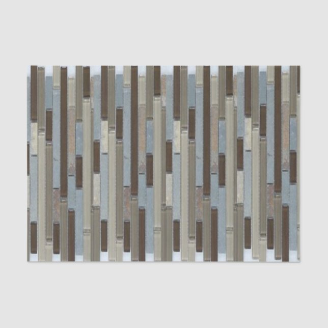 Seda Mosaico de Papel Tecido (Frente )