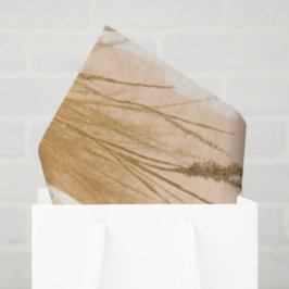 Seda Mulher Boho Elegante Papel de Decoupage de Pampas